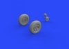 Eduard 648468 Spitfire Mk. XIV wheels - 4spoke 1/48 AIRFIX